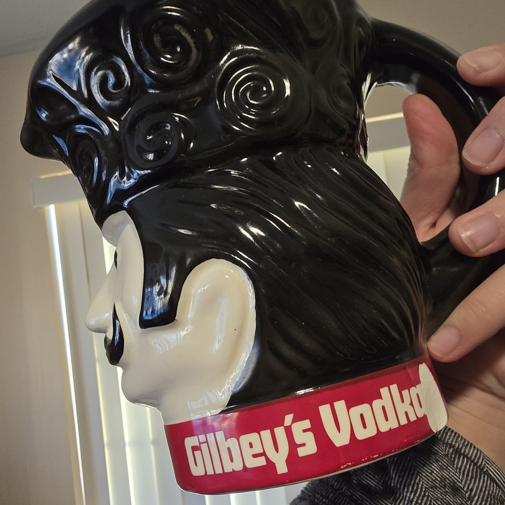 Gilbey's Ceramic Pitcher - Picture 4 of 5